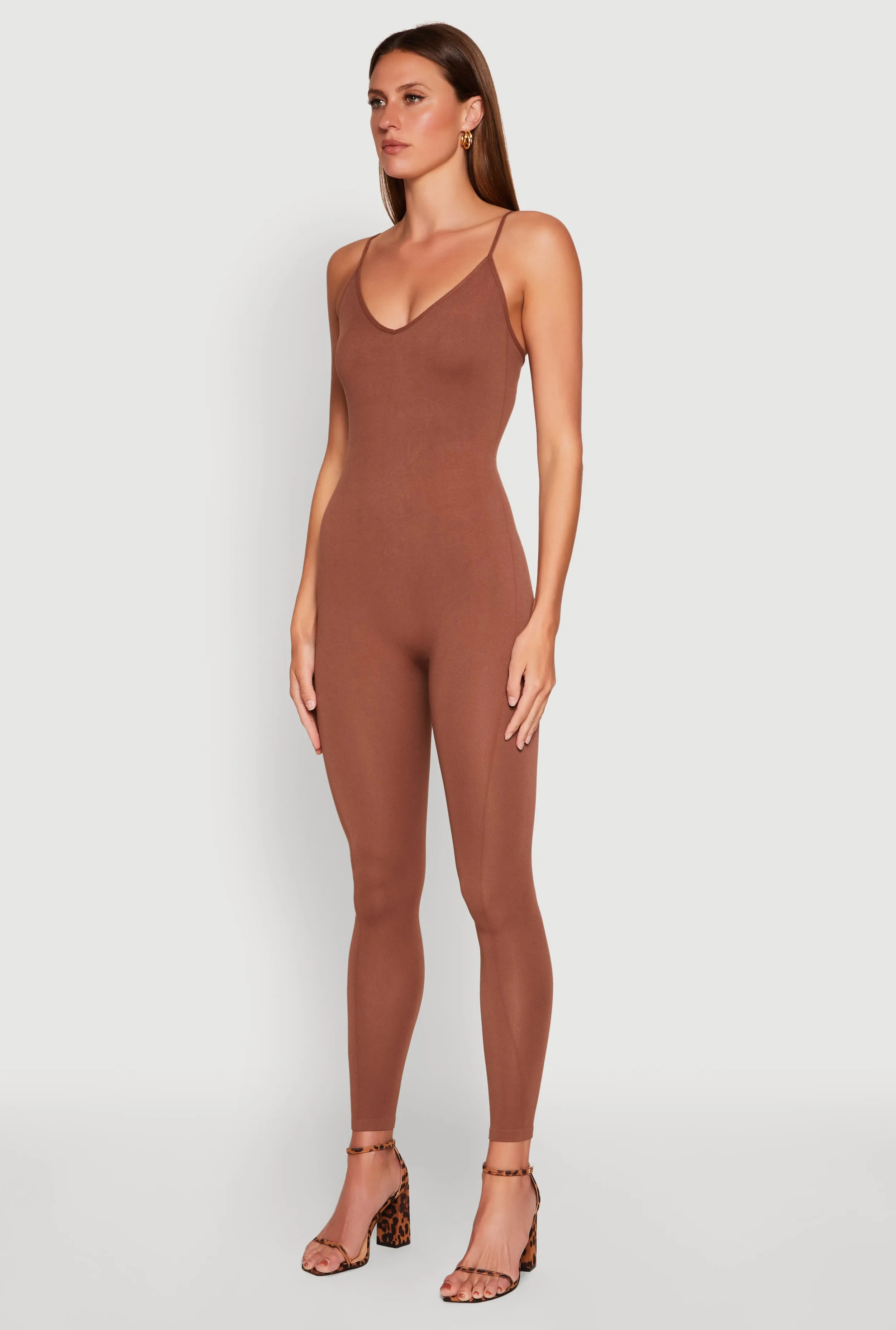 Daisy Sleeveless V Neck Catsuit sold by Rainbow product image thumbnail 3