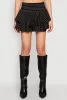 Pinstripe Tiered Skort sold by Rainbow