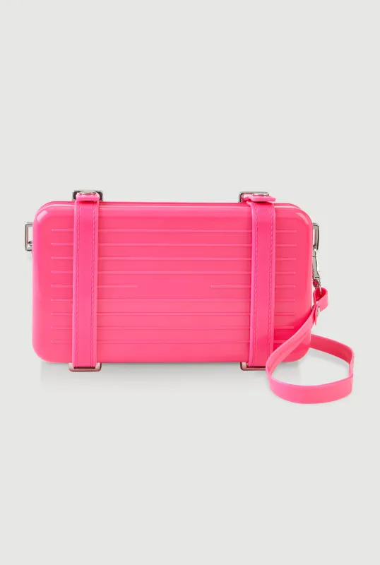 Hard Shell Crossbody Clutch Bag sold by Rainbow