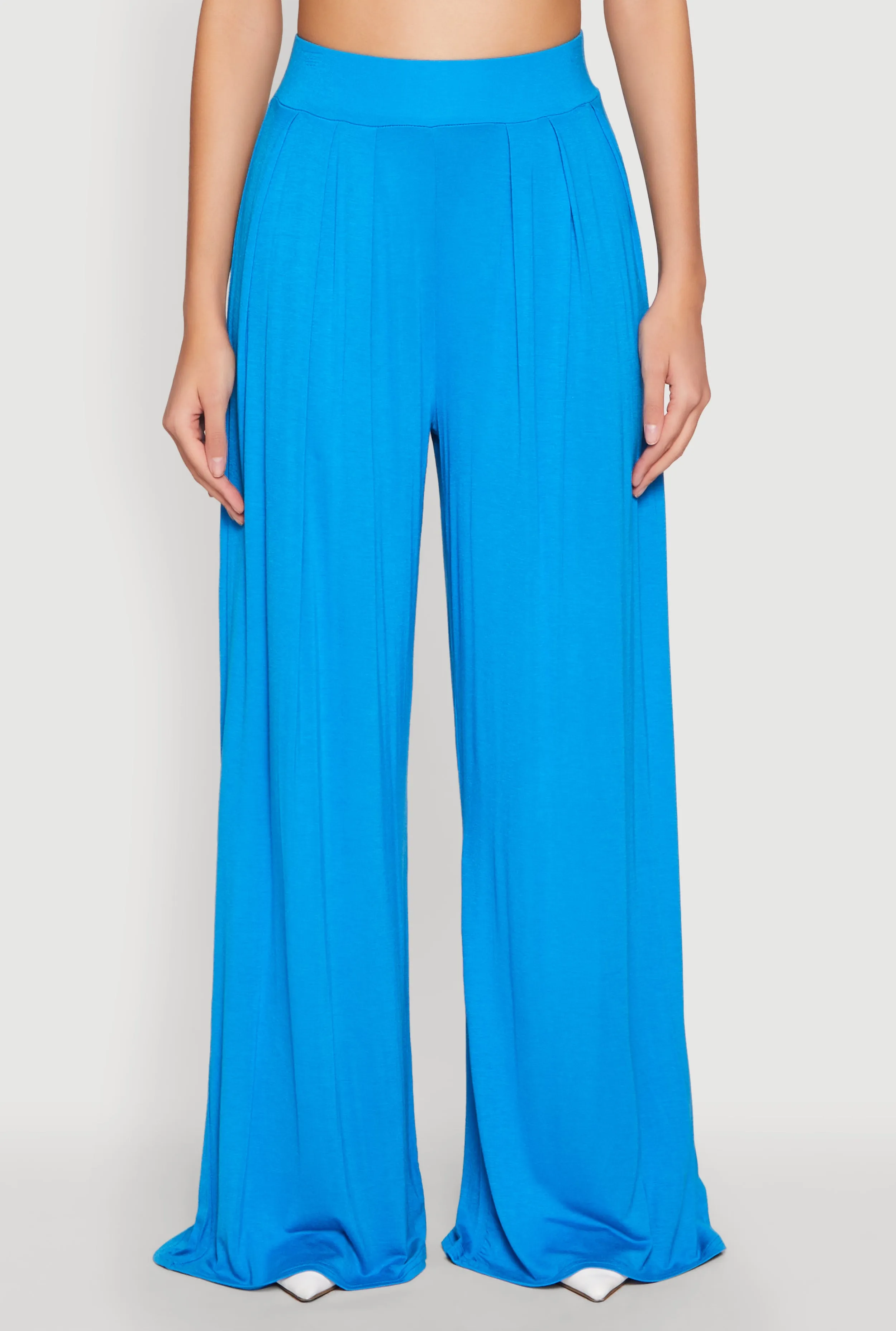 High Waisted Pleated Wide Leg Pants sold by Rainbow product image thumbnail 3