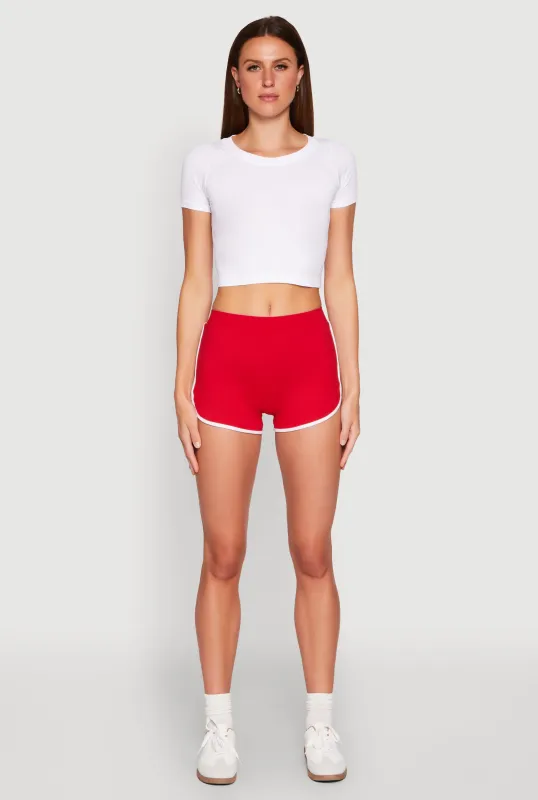 Soft Knit Dolphin Shorts sold by Rainbow