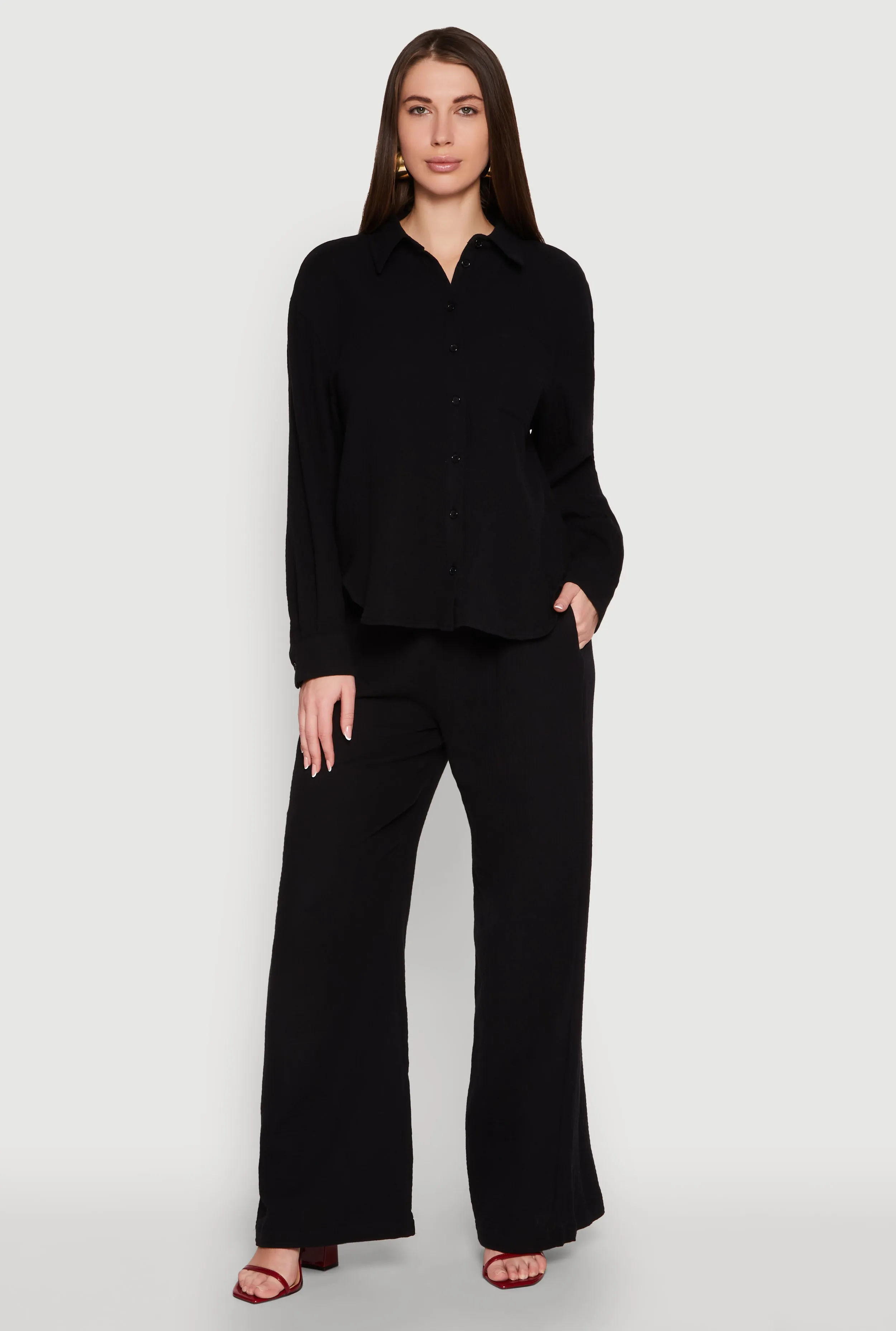 Gauze Knit Shirt sold by Rainbow product image thumbnail 2