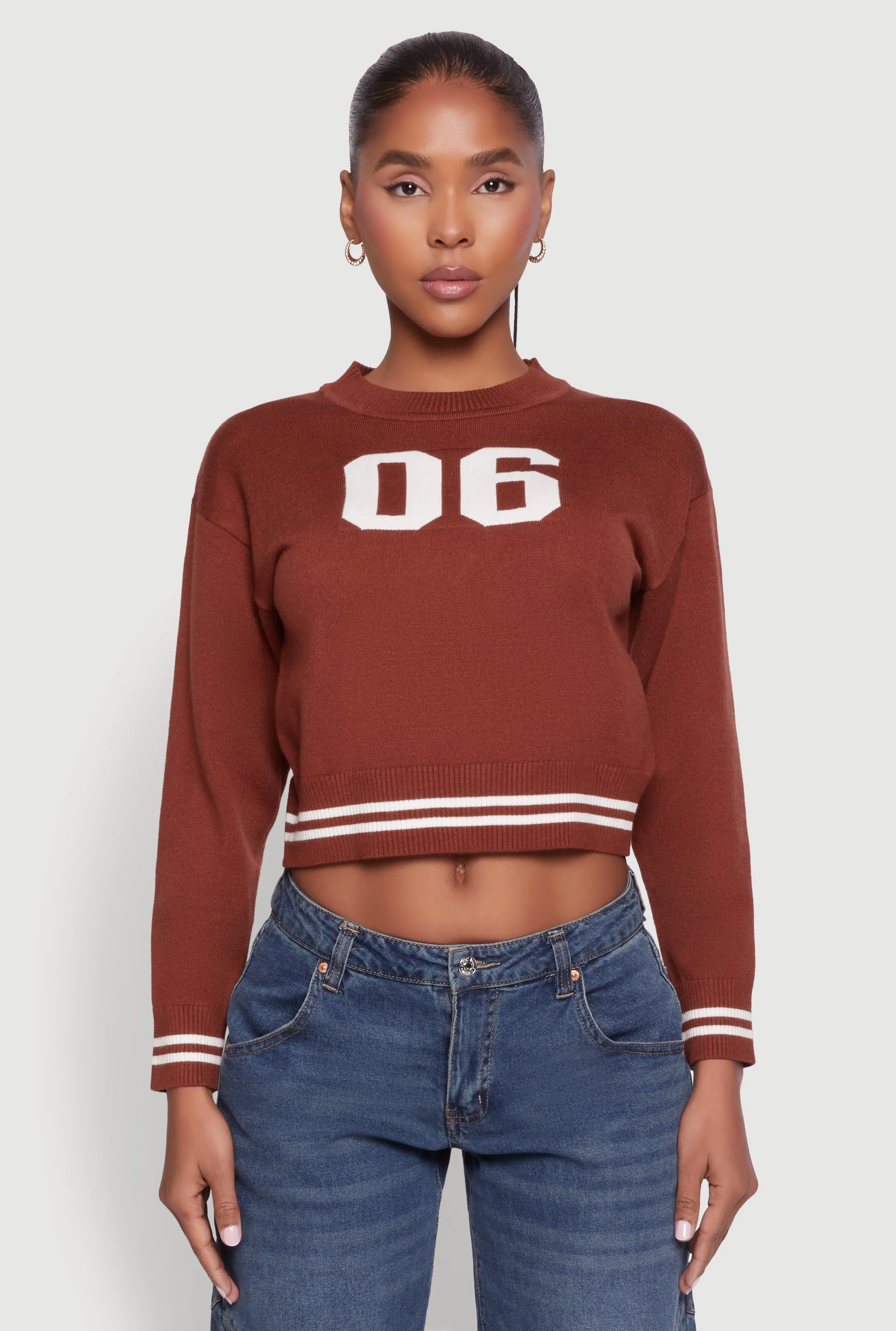 06 Cropped Sweater sold by Rainbow product image thumbnail 2