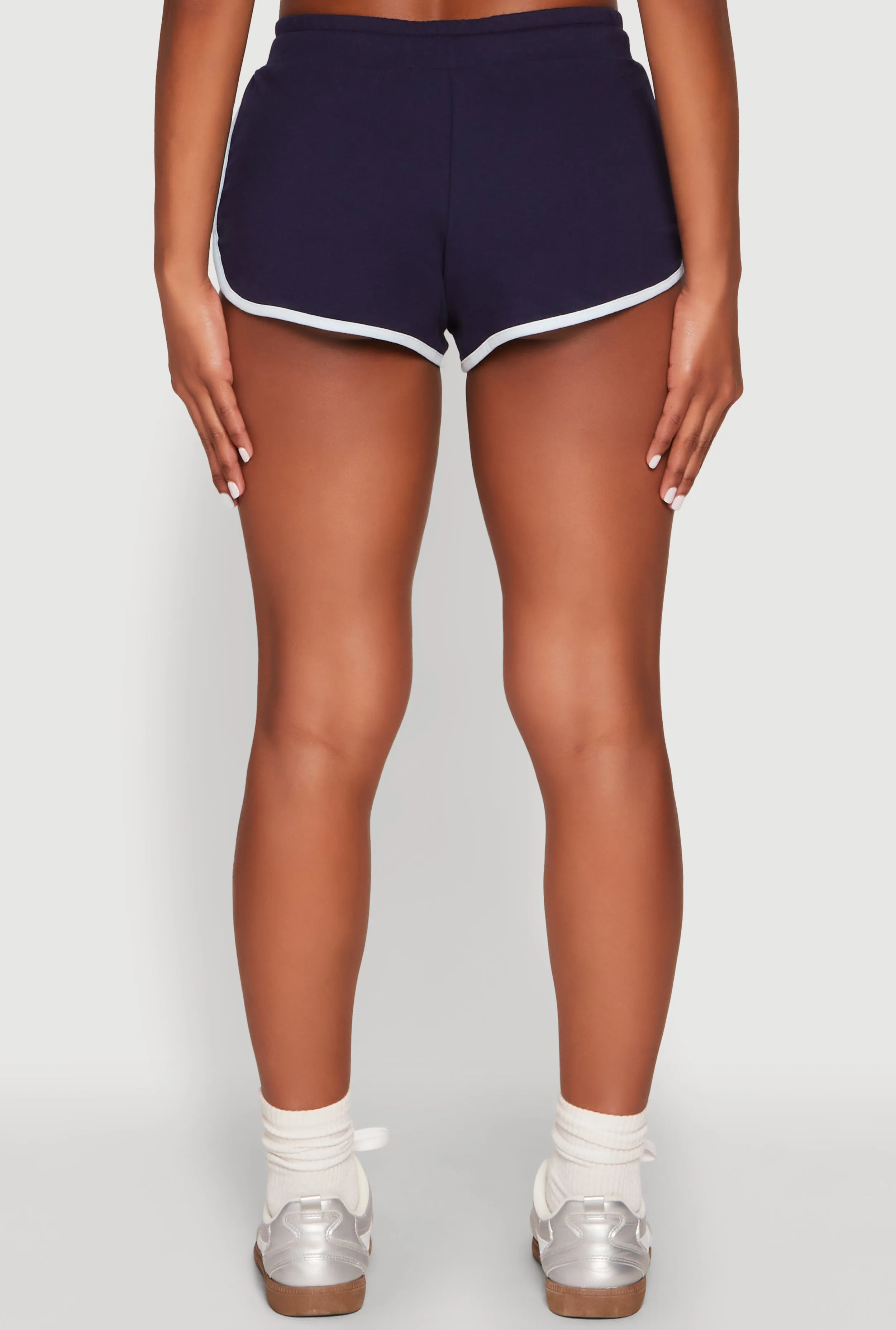 Almost Famous Contrast Trim Dolphin Shorts sold by Rainbow product image thumbnail 5