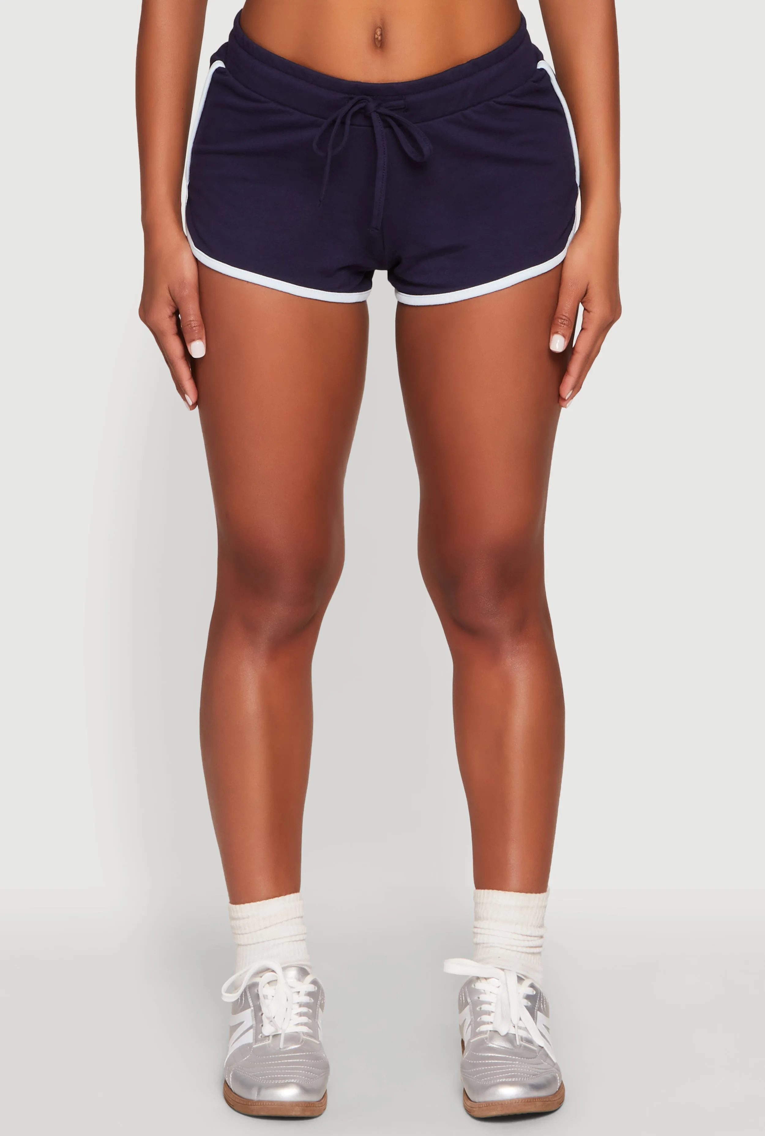 Almost Famous Contrast Trim Dolphin Shorts sold by Rainbow product image thumbnail 3