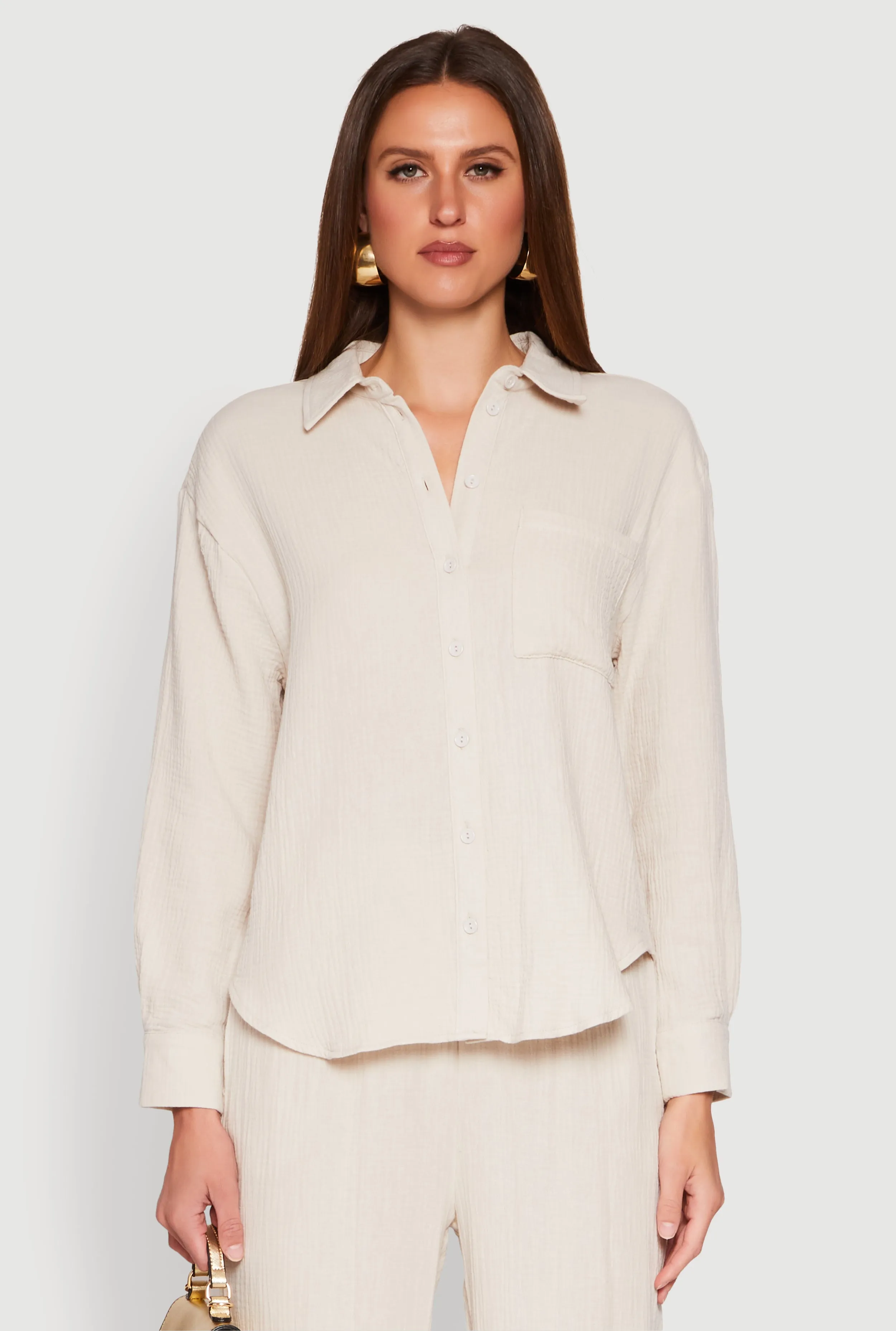 Gauze Knit Shirt sold by Rainbow product image thumbnail 2