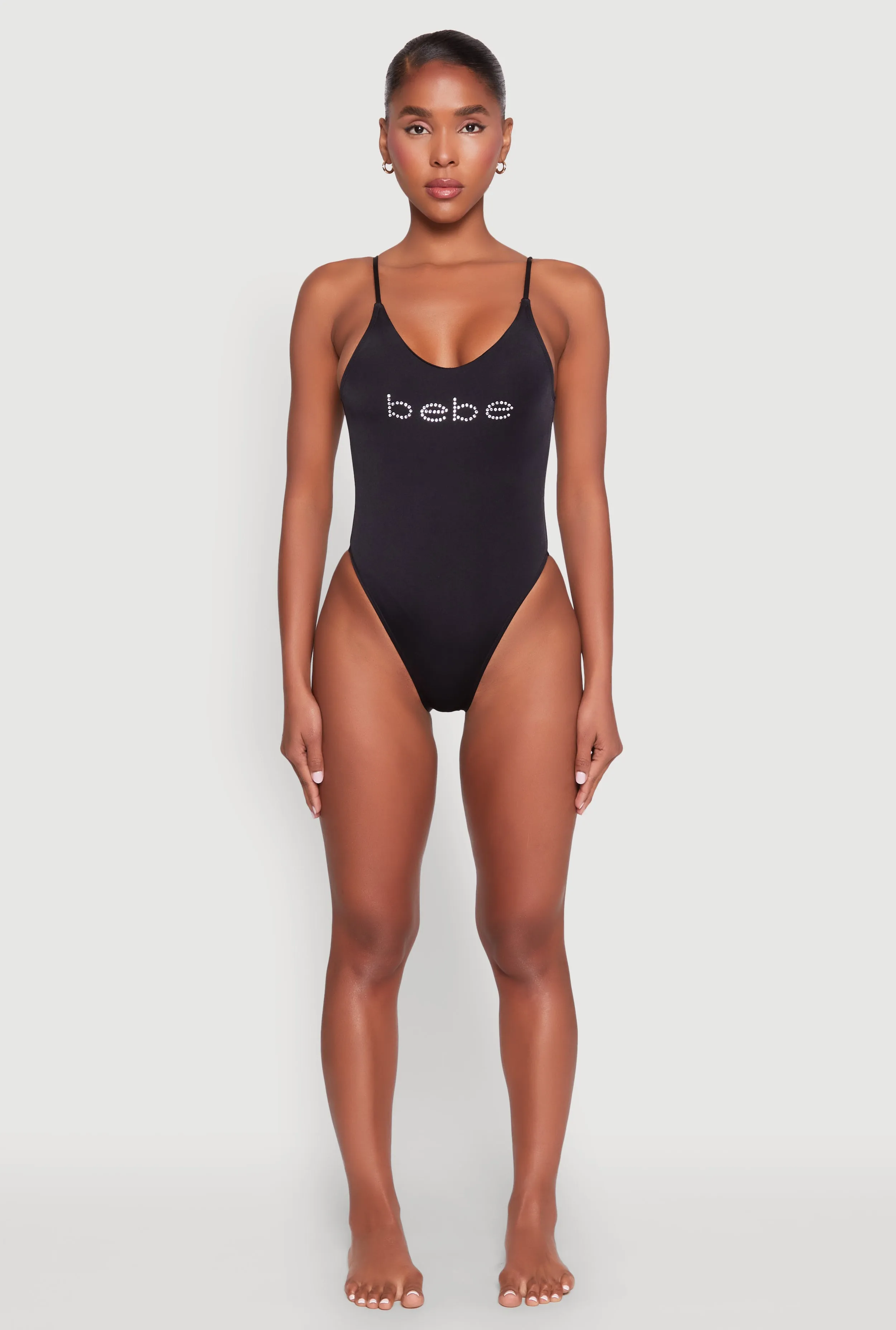 Bebe Rhinestone One Piece Swimsuit sold by Rainbow product image thumbnail 3