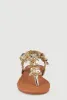 Girls Flower Ankle Strap Thong Sandals sold by Rainbow