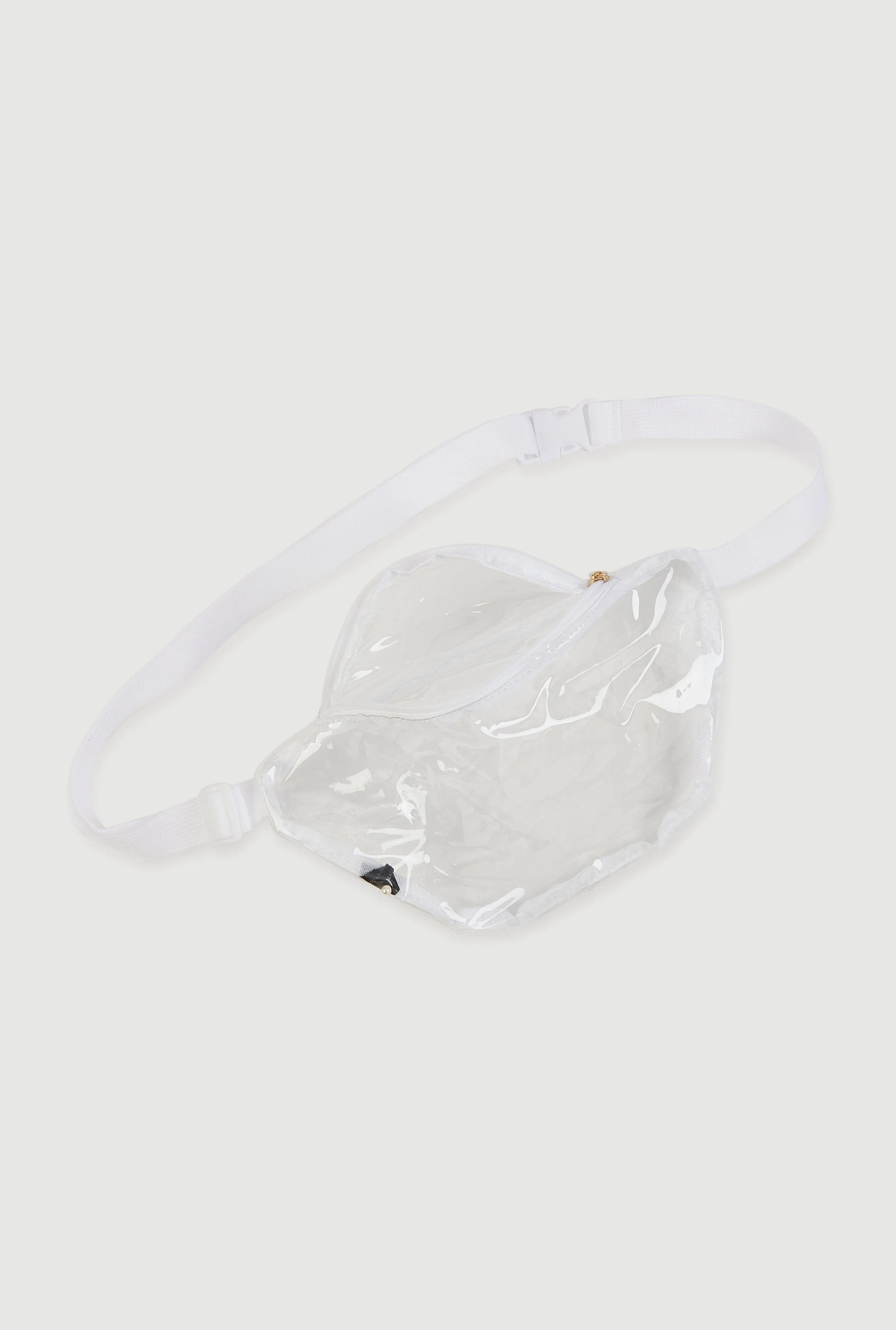 Contrast Trim Clear Fanny Pack sold by Rainbow product image thumbnail 3