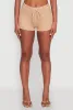 Scalloped Trim Crochet Shorts sold by Rainbow