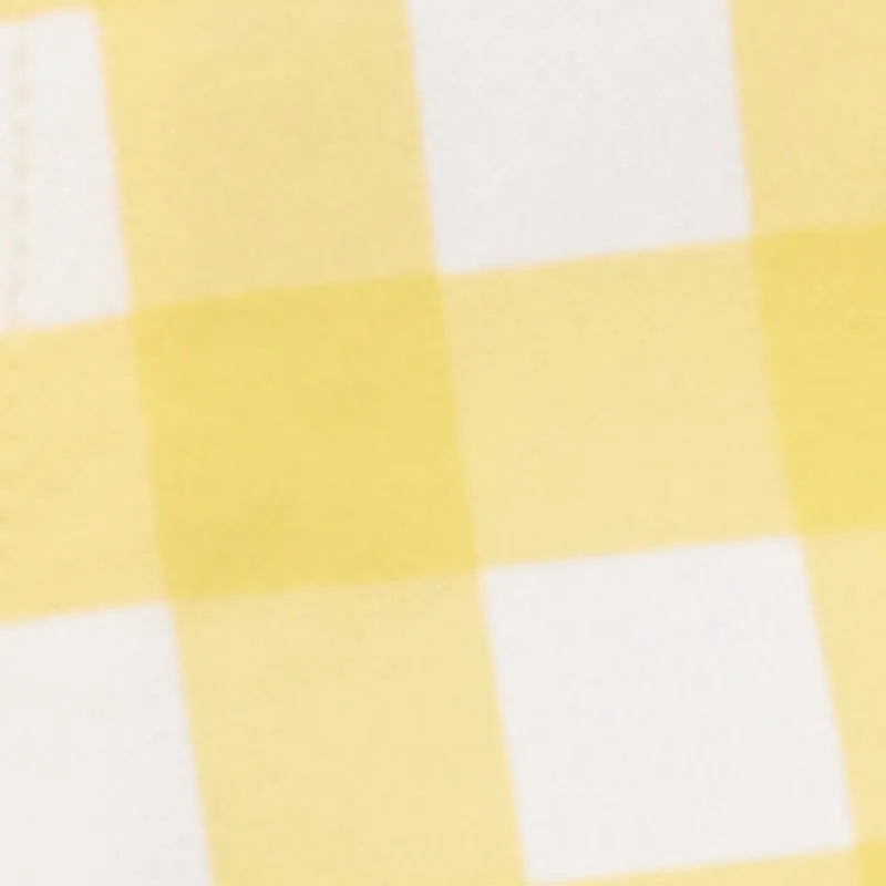 Ruffled Hem Buffalo Plaid Shorts sold by Rainbow product image thumbnail 4