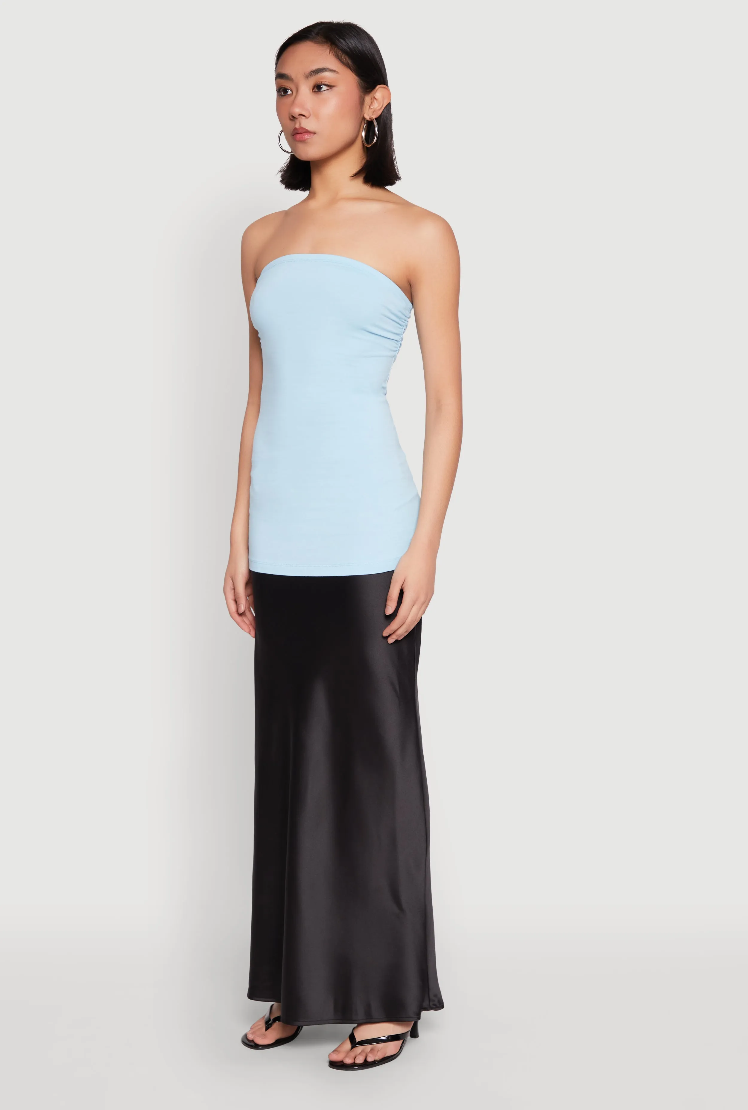 Side Ruched Tube Top sold by Rainbow product image thumbnail 5