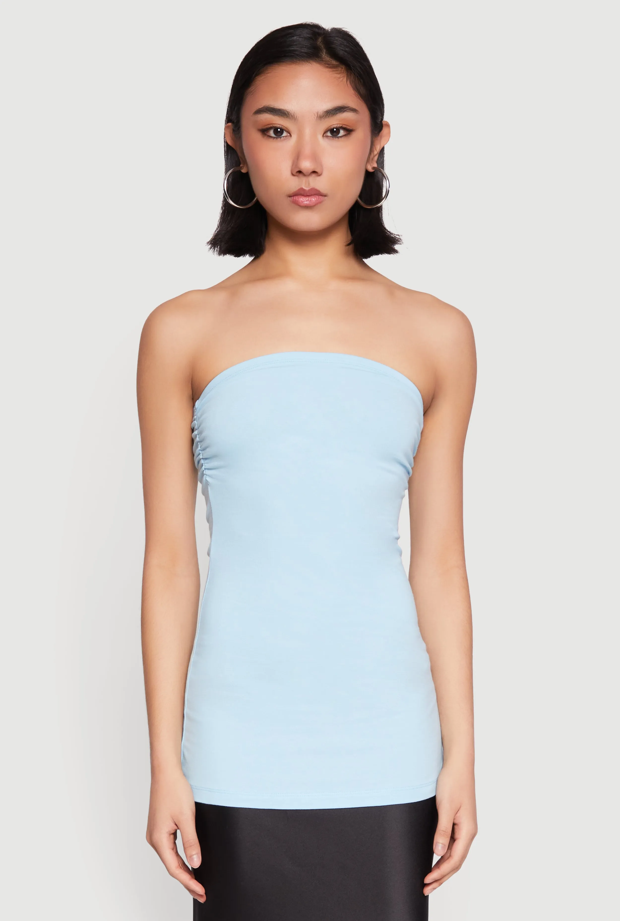 Side Ruched Tube Top sold by Rainbow product image thumbnail 2