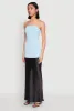 Side Ruched Tube Top sold by Rainbow