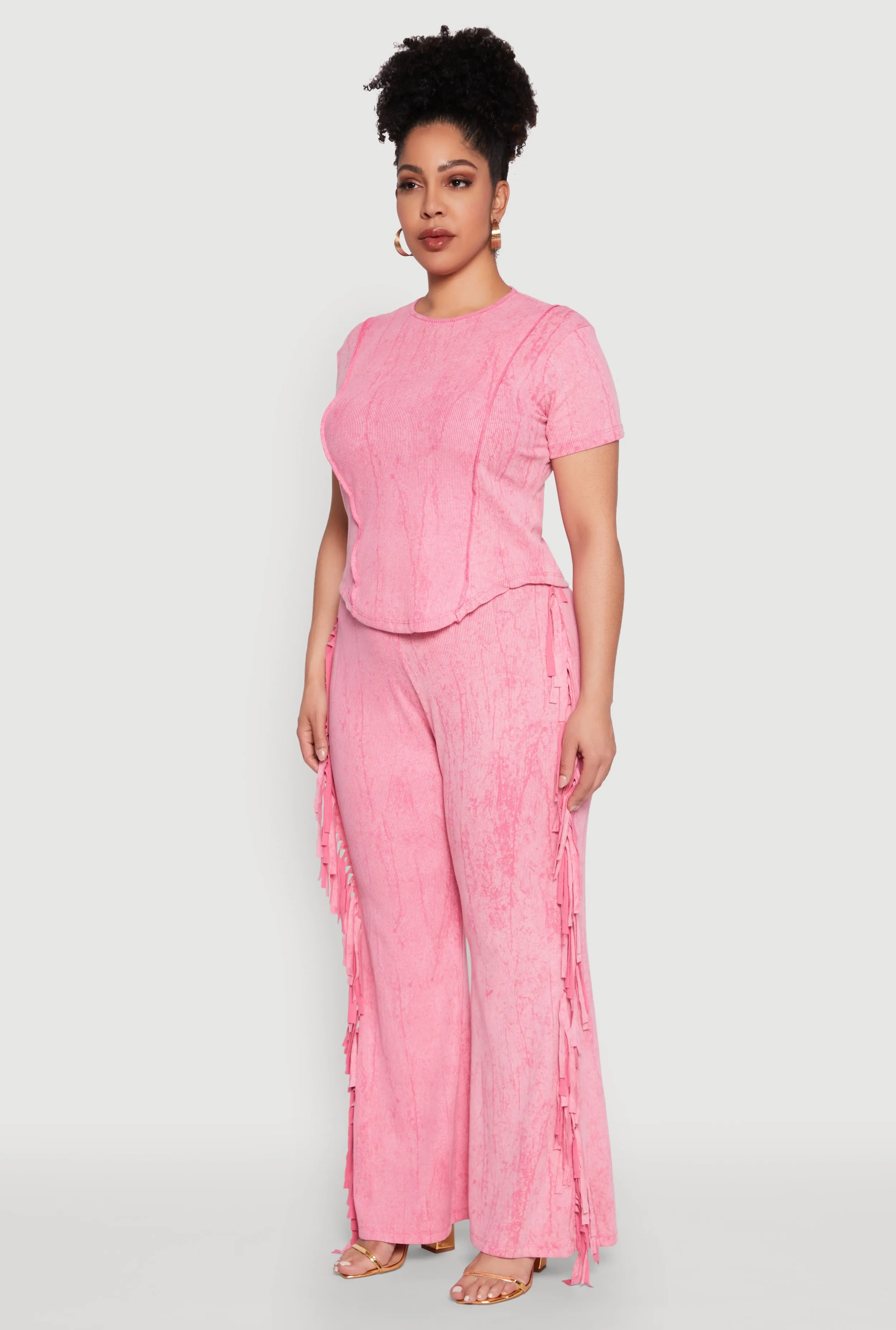 Plus Size Mineral Wash Tee sold by Rainbow product image thumbnail 5