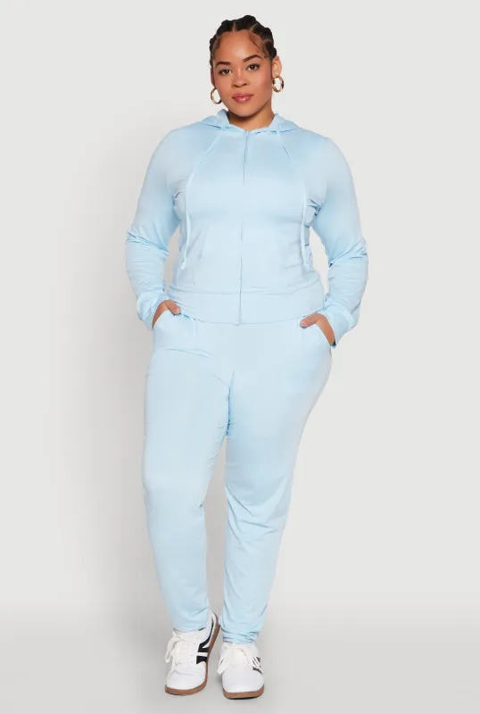 Plus Size Daisy Drawstring Waist Joggers sold by Rainbow