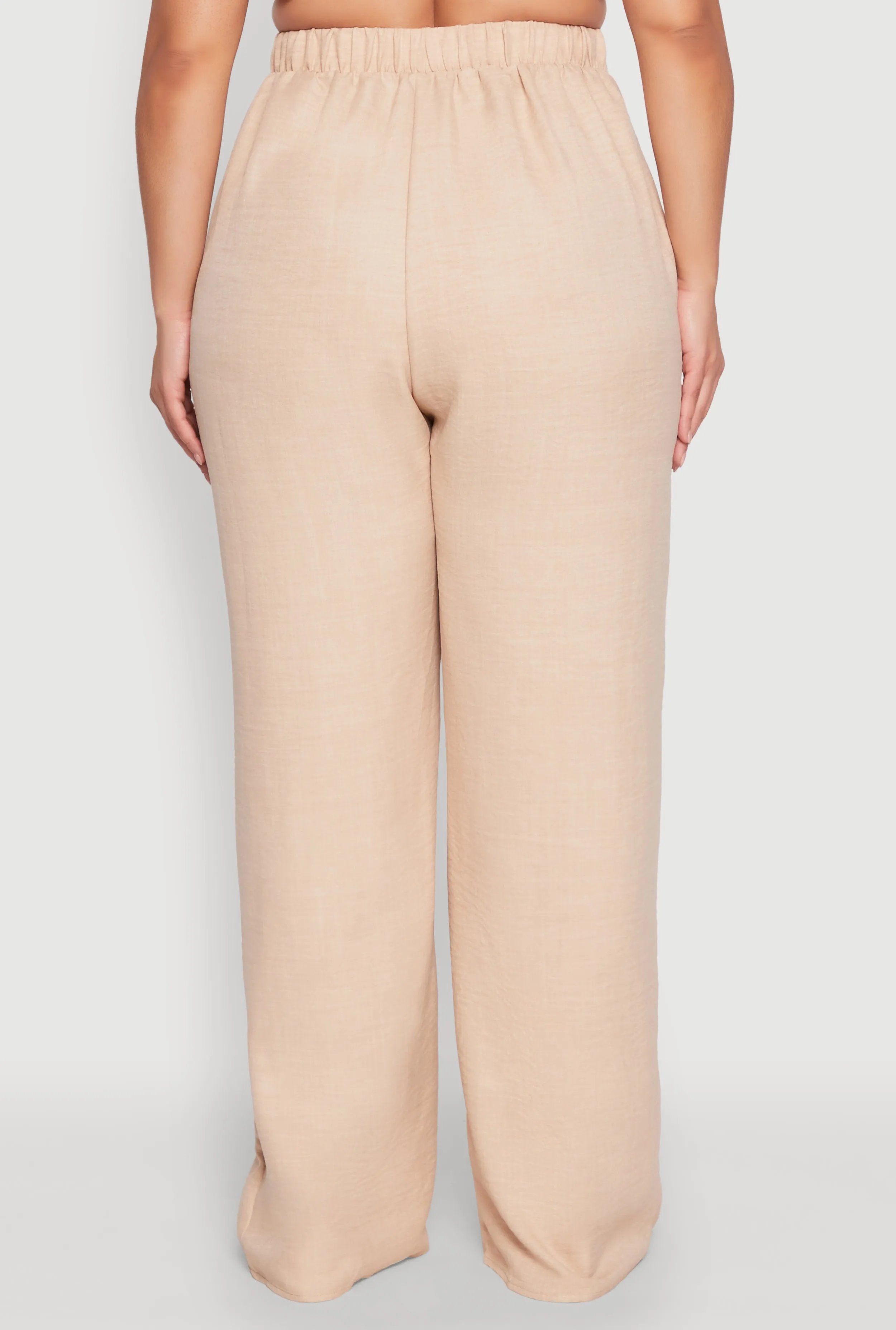 Plus Size Linen Palazzo Pants sold by Rainbow product image thumbnail 5