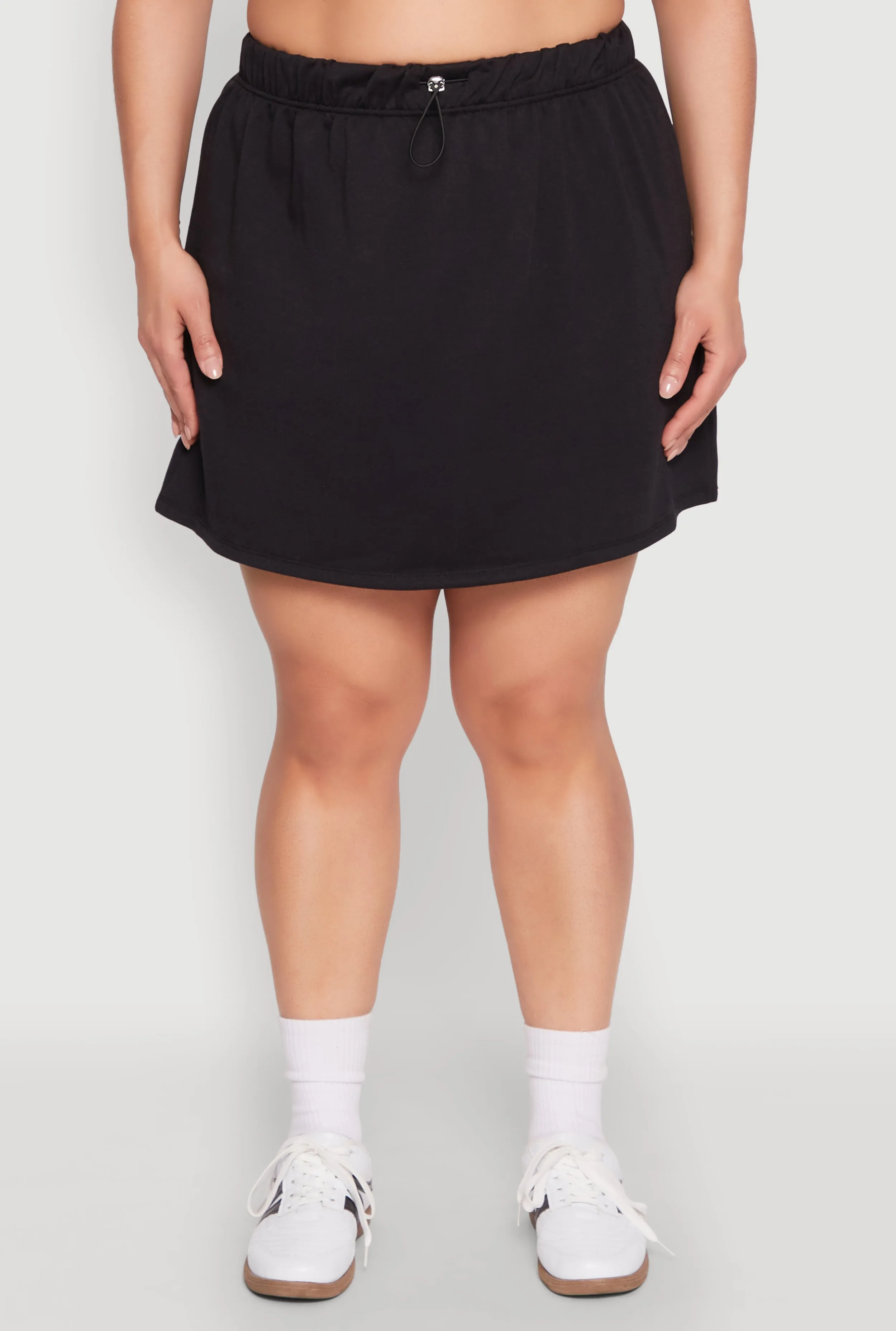 Plus Size Almost Famous High Waisted Fleece Skirt sold by Rainbow product image thumbnail 3