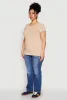 Plus Size Basic Crew Neck Tee sold by Rainbow