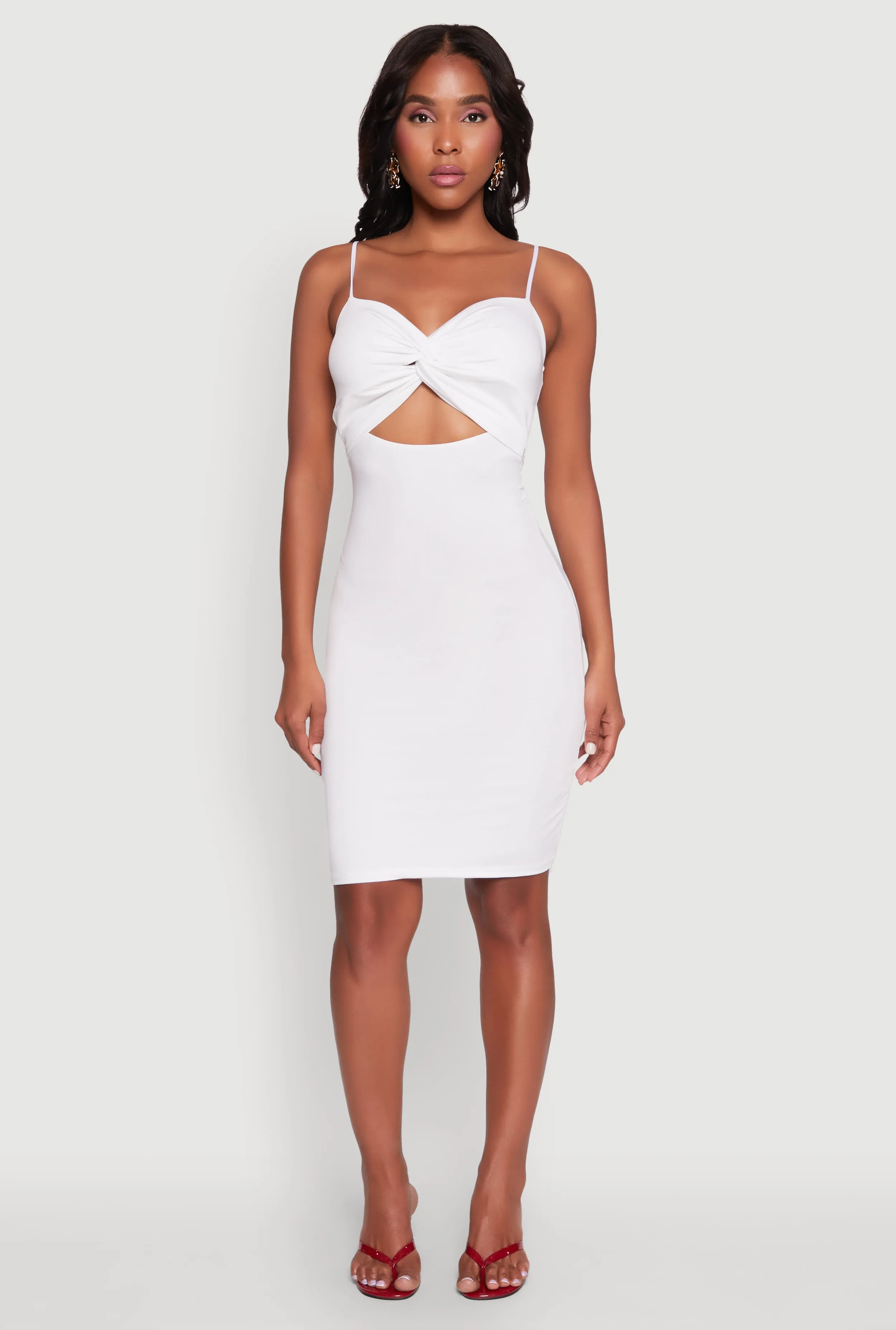 Twist Front Cut Out Dress sold by Rainbow product image thumbnail 2