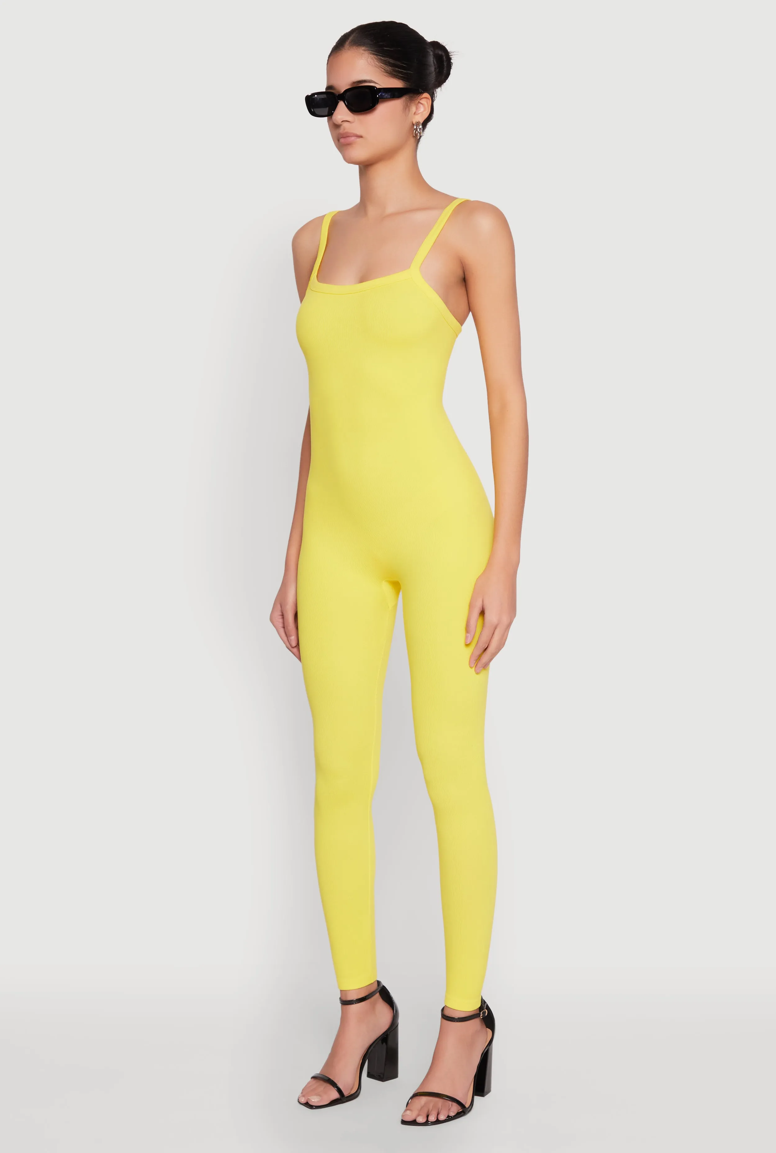 Daisy Seamless Ribbed Knit Catsuit sold by Rainbow product image thumbnail 3