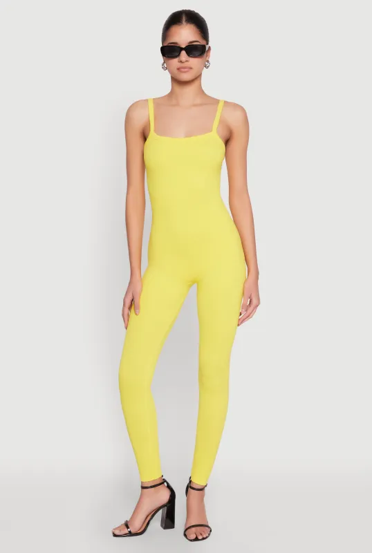 Daisy Seamless Ribbed Knit Catsuit sold by Rainbow