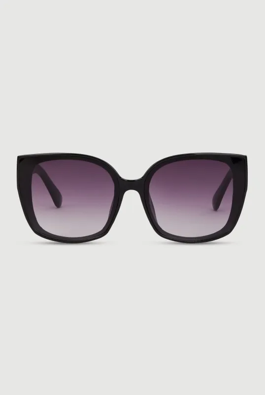Gradient Lens Sunglasses sold by Rainbow