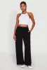 Gauze Knit Wide Leg Pants sold by Rainbow