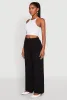 Gauze Knit Wide Leg Pants sold by Rainbow