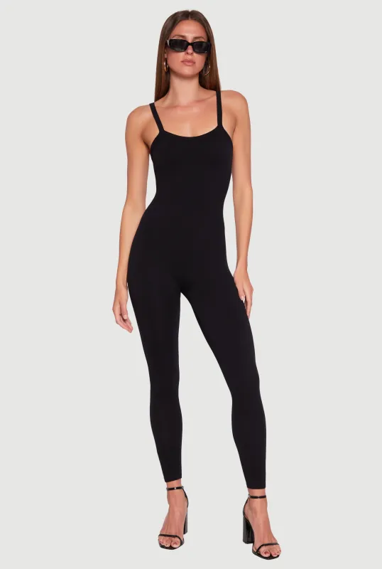 Daisy Seamless Ribbed Knit Catsuit sold by Rainbow