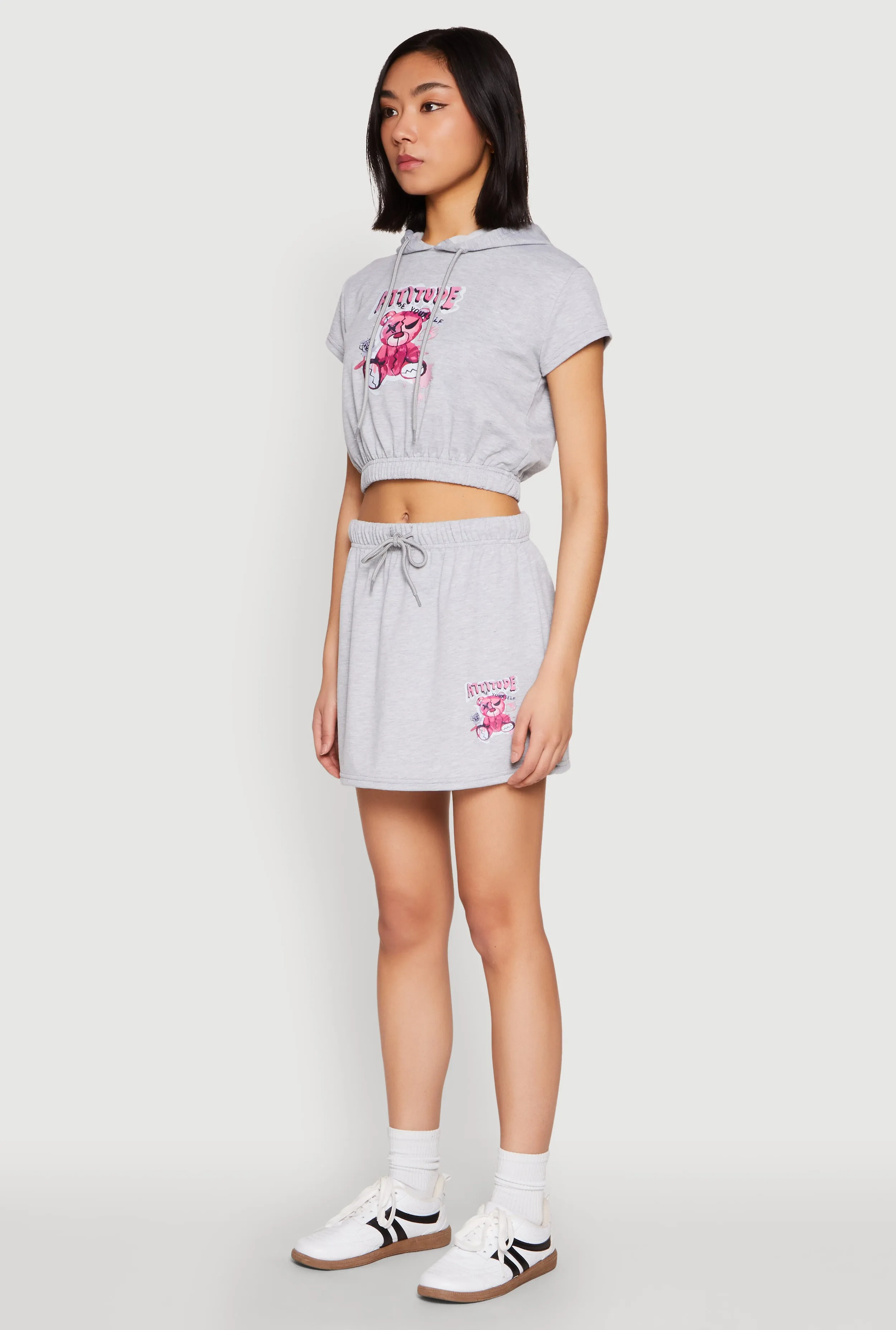 Attitude Be Yourself Short Sleeve Hoodie sold by Rainbow product image thumbnail 5