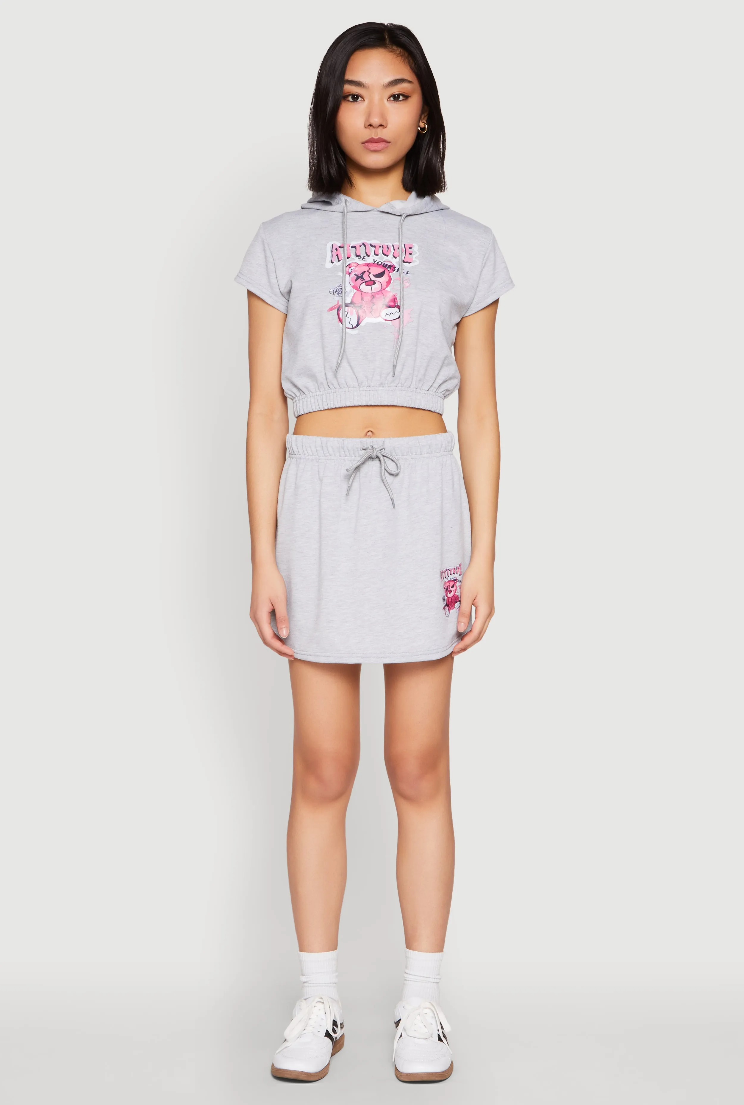 Attitude Be Yourself Short Sleeve Hoodie sold by Rainbow product image thumbnail 2