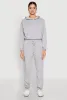 Almost Famous Bubble Hem Cropped Hoodie sold by Rainbow