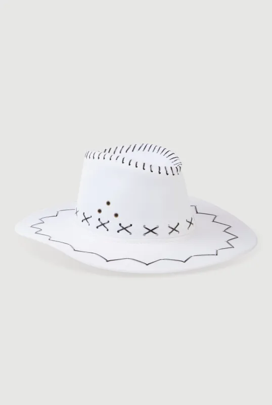 Chin Strap Cowboy Hat sold by Rainbow