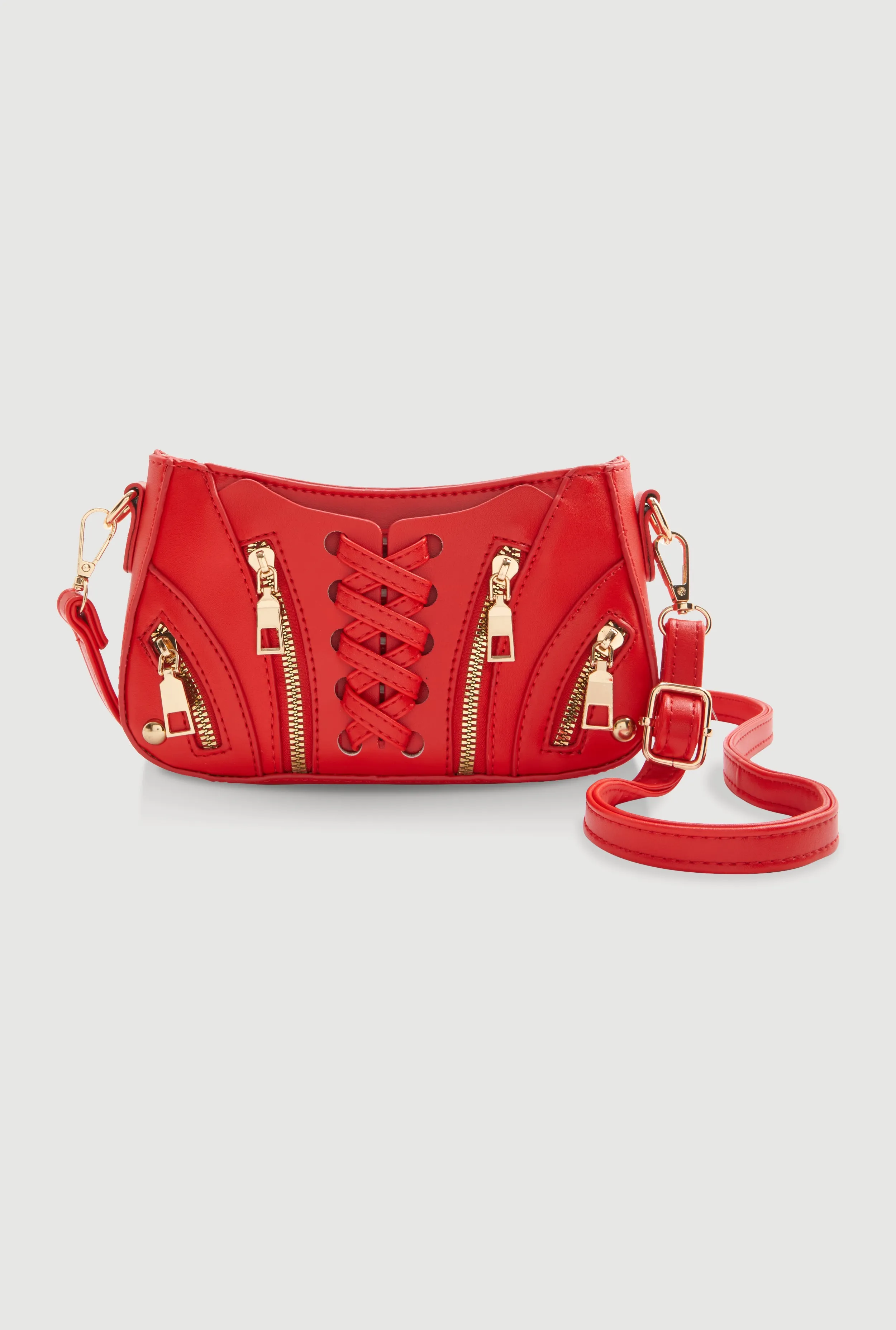 Lace Up Detail Crossbody Bag sold by Rainbow