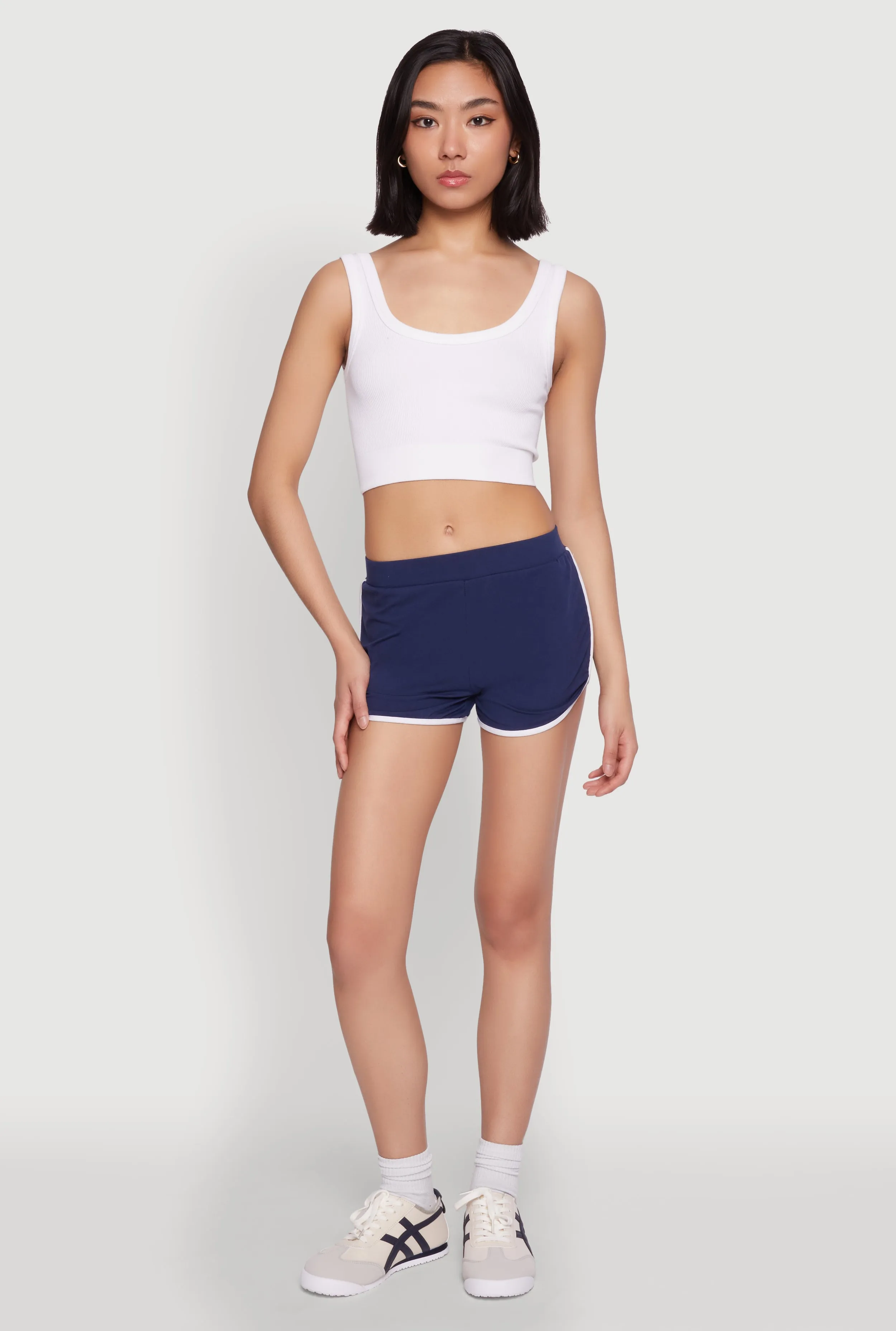 Soft Knit Dolphin Shorts sold by Rainbow