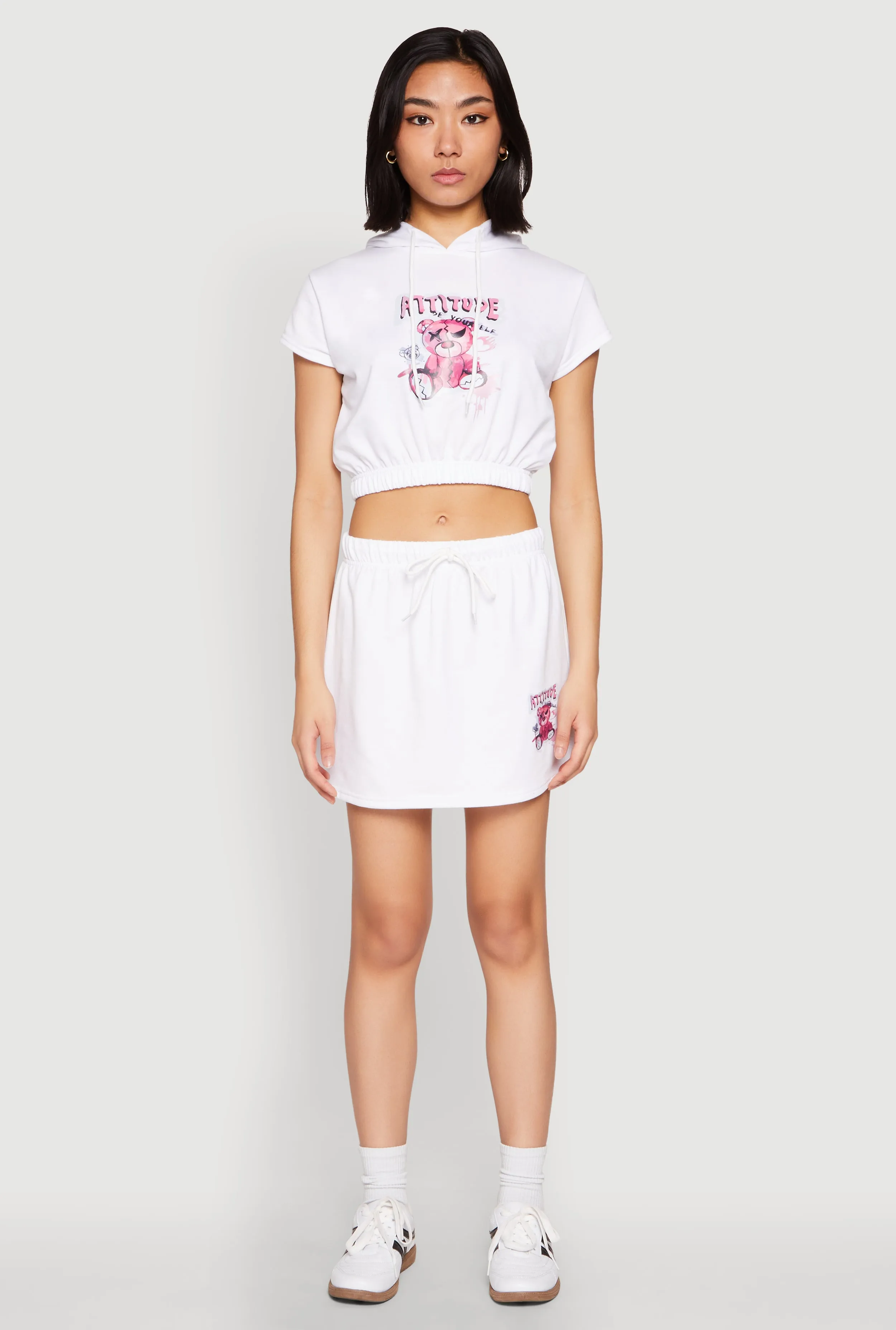 Attitude Be Yourself Short Sleeve Hoodie sold by Rainbow product image thumbnail 2