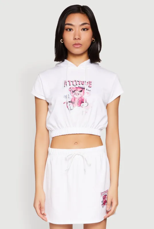 Attitude Be Yourself Short Sleeve Hoodie sold by Rainbow