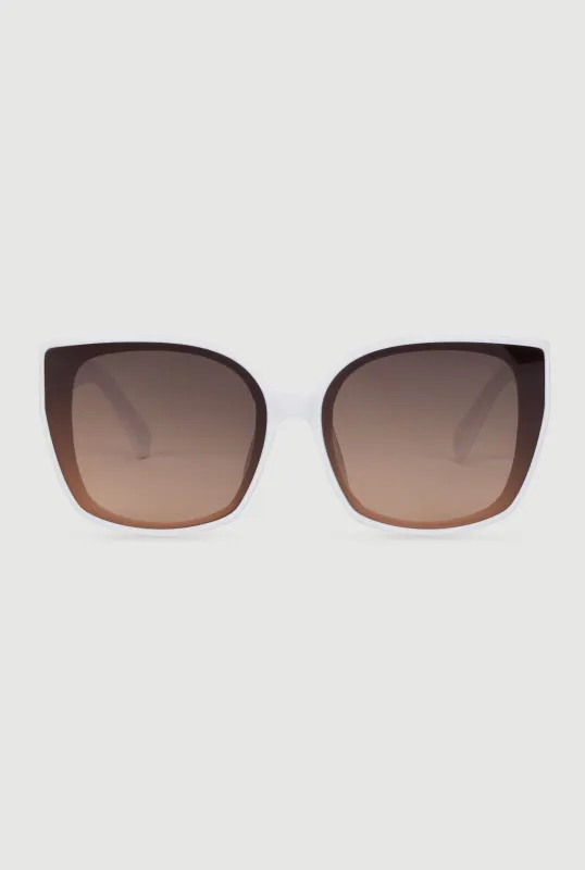Gradient Lens Sunglasses sold by Rainbow