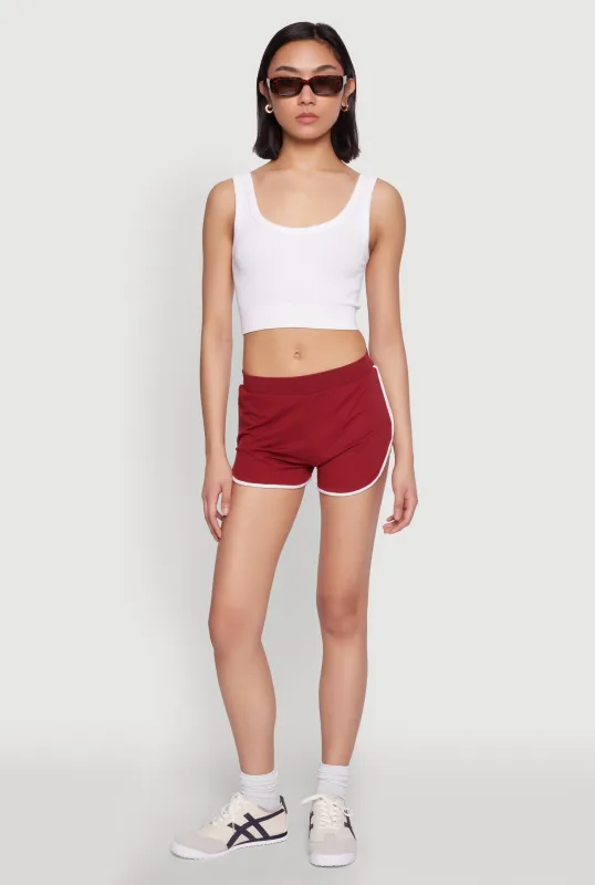 Soft Knit Dolphin Shorts sold by Rainbow