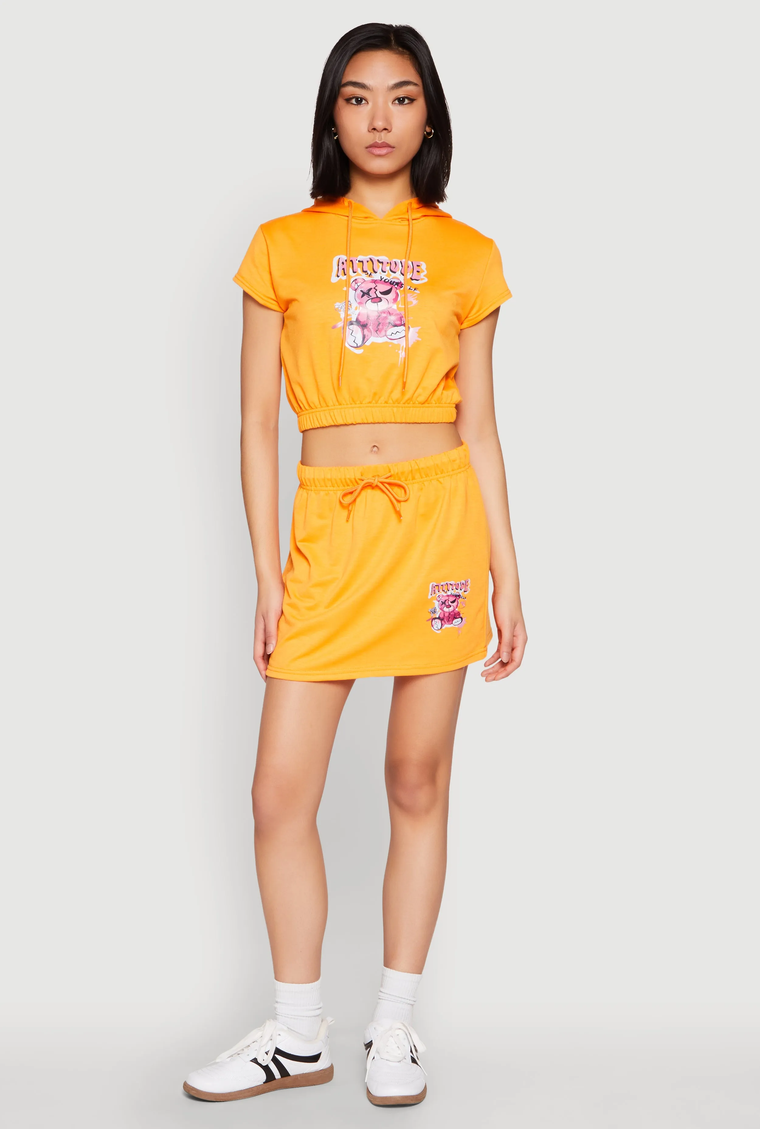 Attitude Be Yourself Short Sleeve Hoodie sold by Rainbow product image thumbnail 2