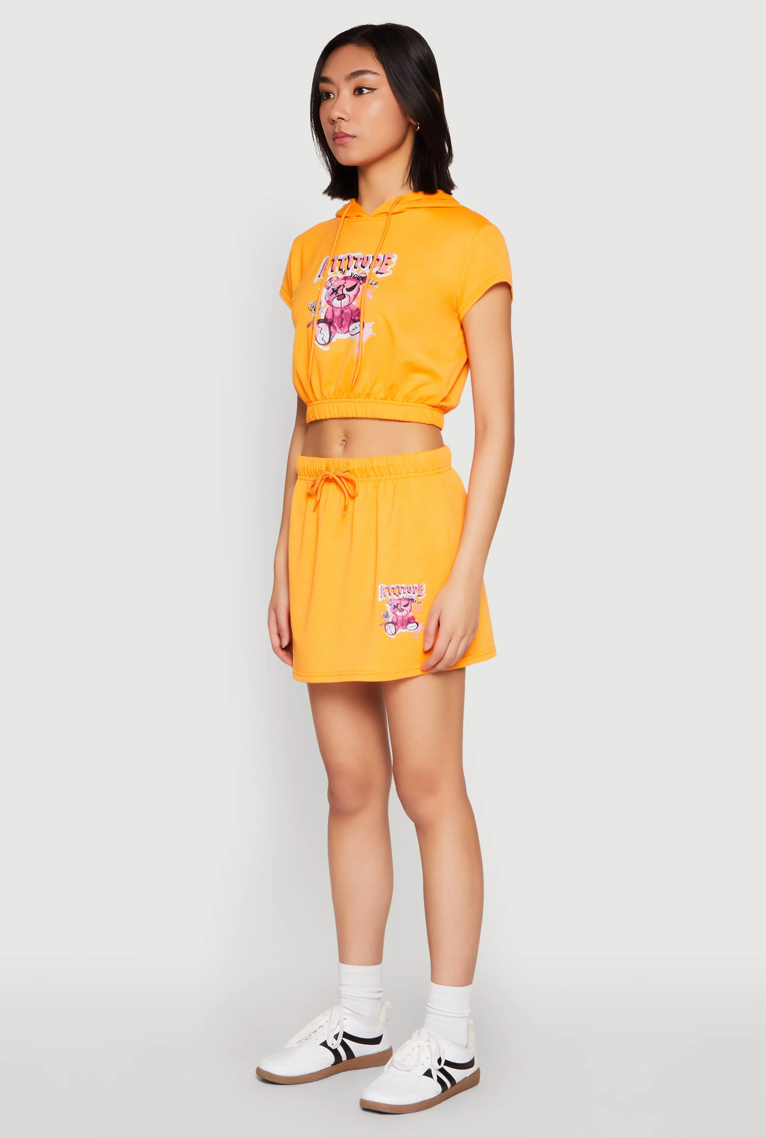 Attitude Be Yourself Short Sleeve Hoodie sold by Rainbow product image thumbnail 5