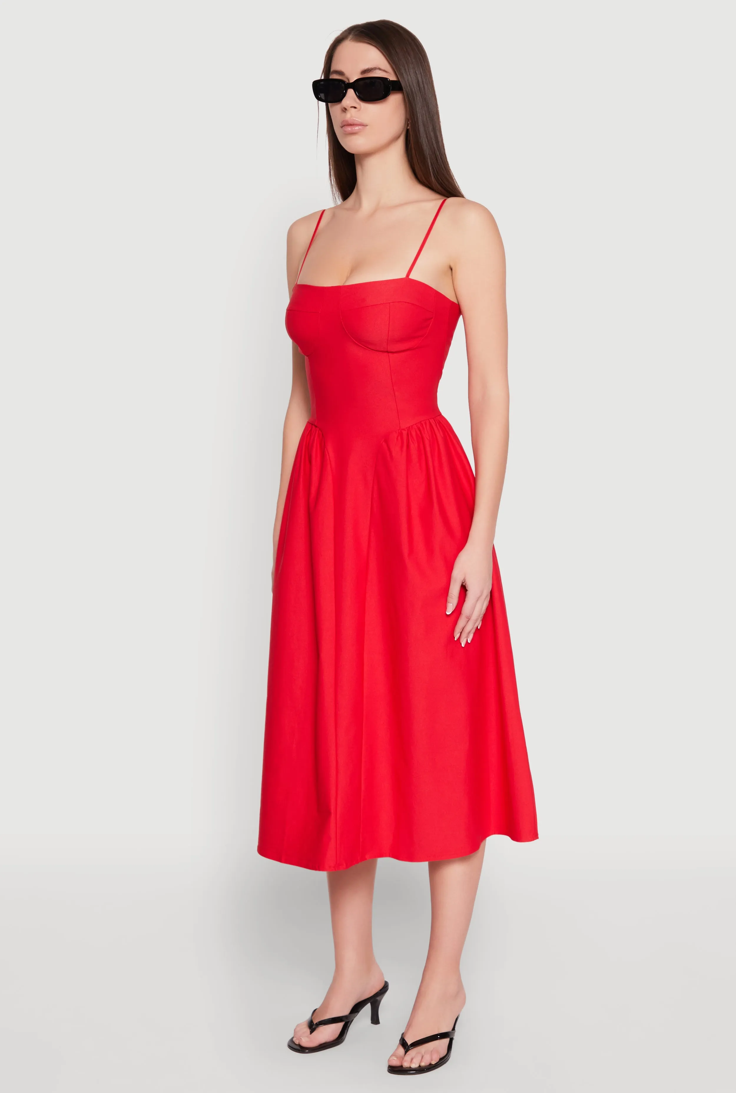 Hyperstretch Bustier Midi Dress sold by Rainbow product image thumbnail 3