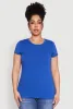Plus Size Basic Crew Neck Tee sold by Rainbow