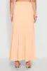 Almost Famous Slit Front Tiered Skirt sold by Rainbow