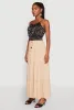 Almost Famous Tiered Maxi Skirt sold by Rainbow