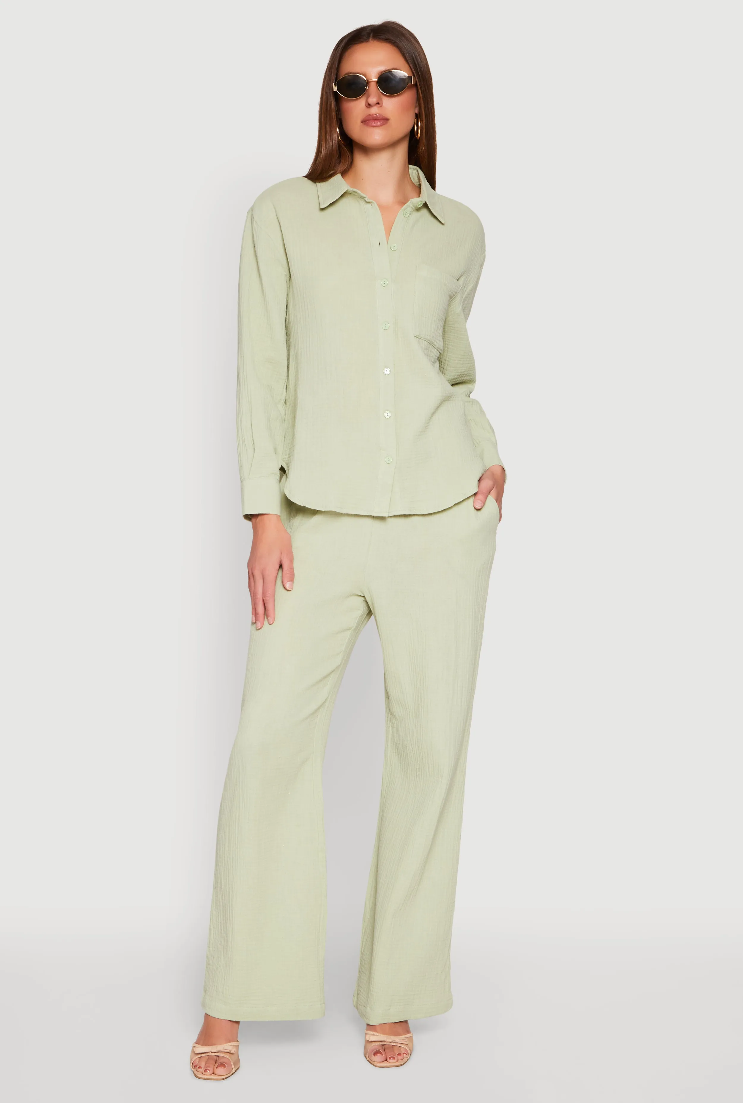 Gauze Knit Pants sold by Rainbow