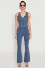 Button Front Denim Vest sold by Rainbow