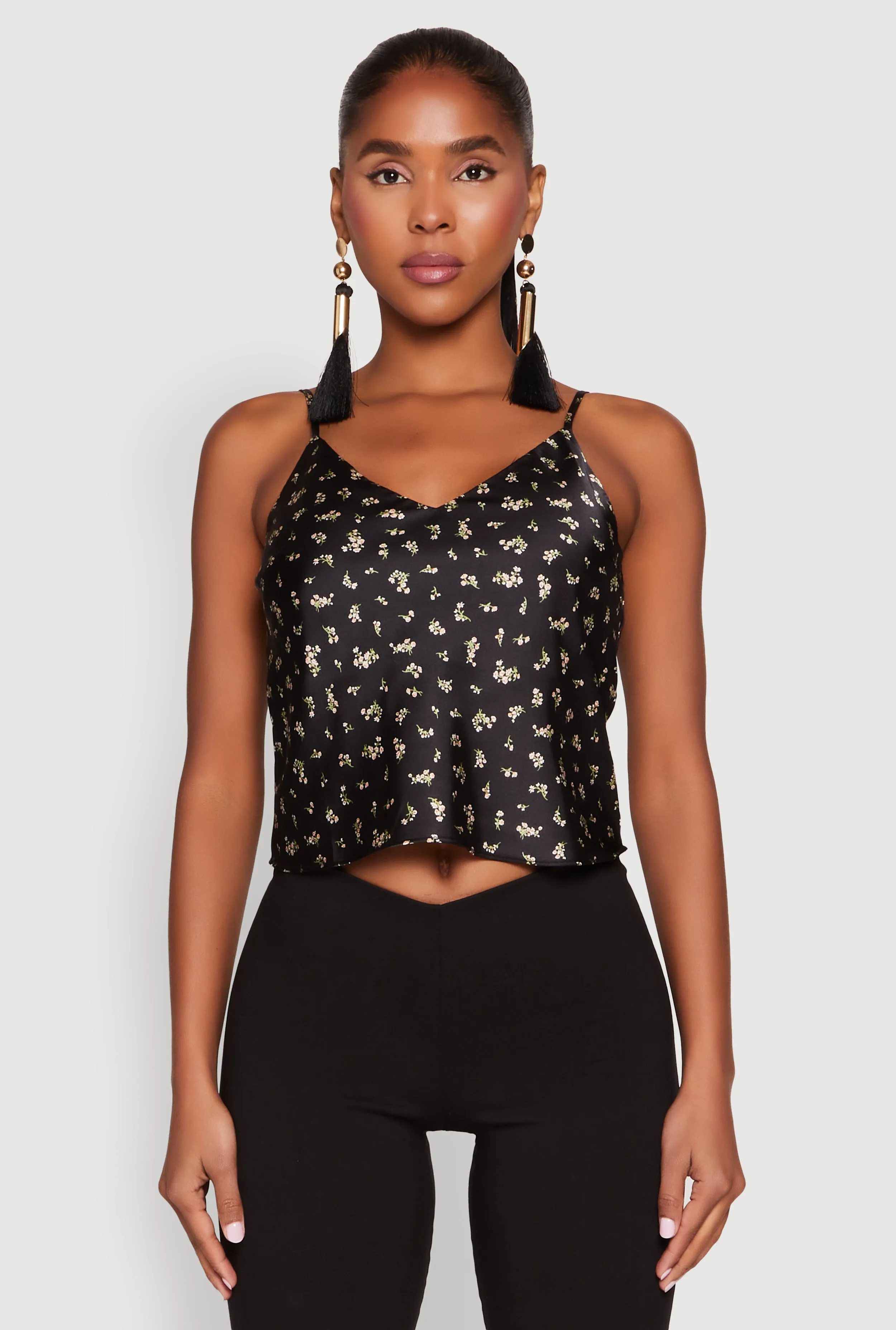 Satin Patterned Print Cami sold by Rainbow product image thumbnail 2