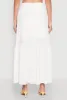 Almost Famous Slit Front Tiered Skirt sold by Rainbow